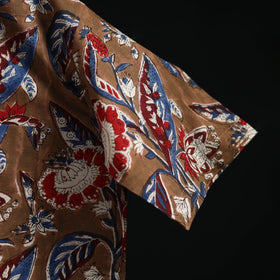 Men cotton sanganeri hand block print half sleeve shirt 19