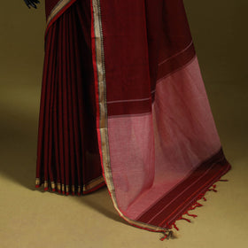 Mercerised cotton dharwad saree with thread border 04