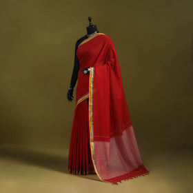 Mercerised cotton dharwad saree with thread border 05