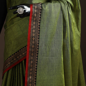 Mercerised cotton dharwad saree with thread border 05