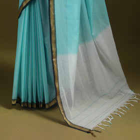 Mercerised cotton dharwad saree with thread border 06