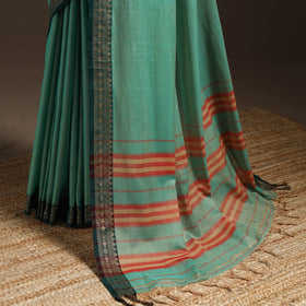 Mercerised cotton dharwad saree with thread border 06