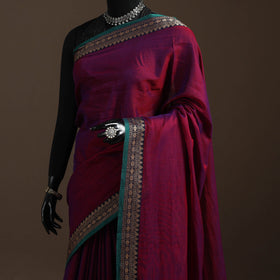 Mercerised cotton dharwad saree with thread border 07