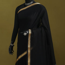 Mercerised cotton dharwad saree with thread border 07