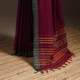 Mercerised cotton dharwad saree with thread border 07