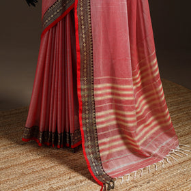 Mercerised cotton dharwad saree with thread border 08