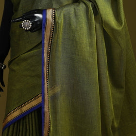 Mercerised cotton dharwad saree with thread border 11