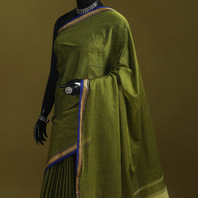 Mercerised cotton dharwad saree with thread border 11