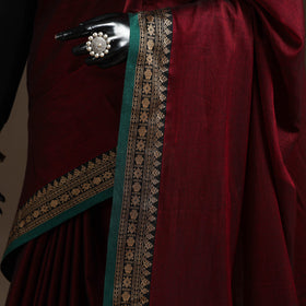 Mercerised cotton dharwad saree with thread border 12