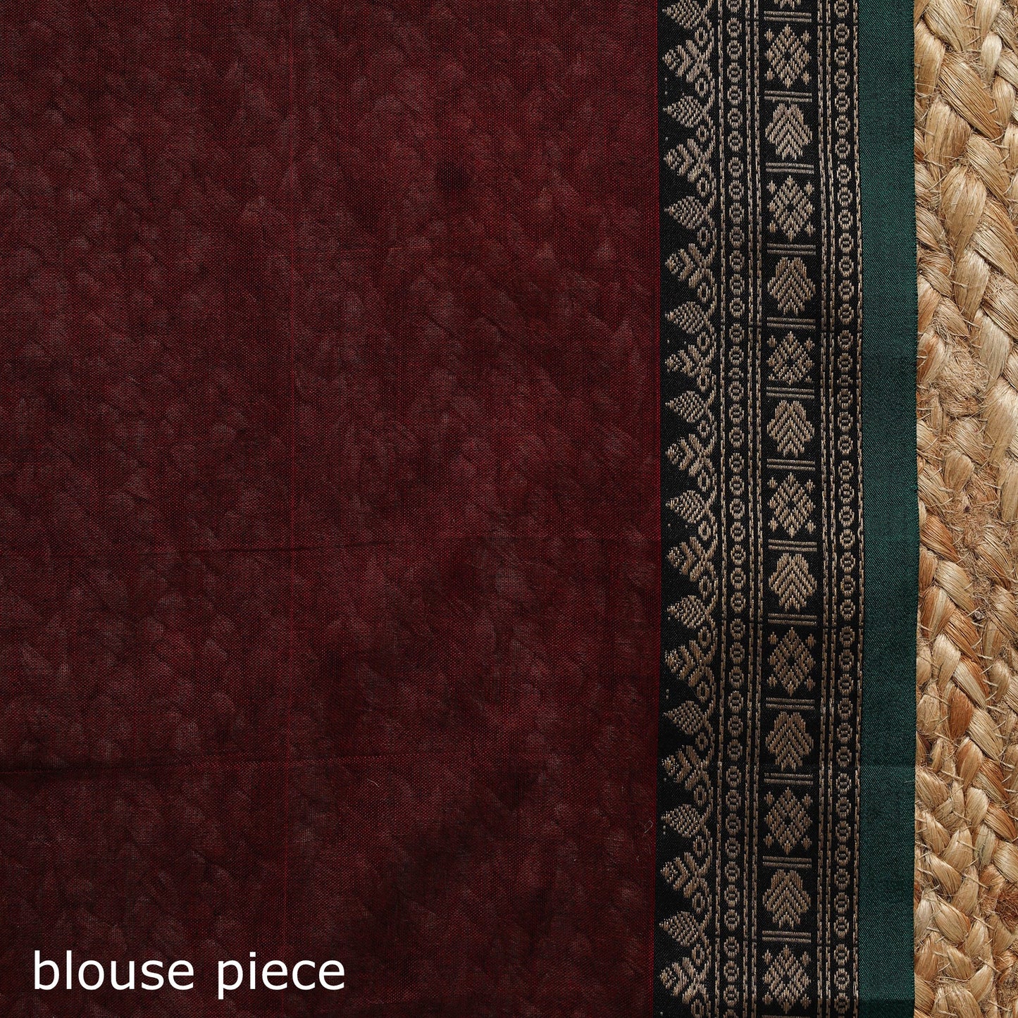 Mercerised cotton dharwad saree with thread border 12