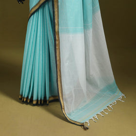 Mercerised cotton dharwad saree with thread border 12