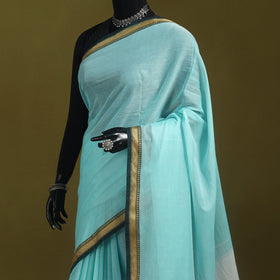 Mercerised cotton dharwad saree with thread border 12