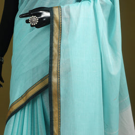 Mercerised cotton dharwad saree with thread border 12