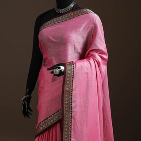 Mercerised cotton dharwad saree with thread border 14