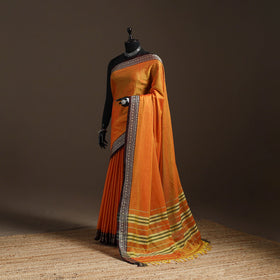 Mercerised cotton dharwad saree with thread border 15