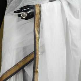 Mercerised cotton dharwad saree with thread border 15