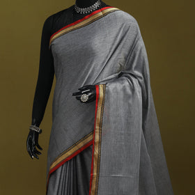 Mercerised cotton dharwad saree with thread border 17