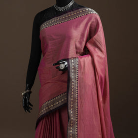 Mercerised cotton dharwad saree with thread border 18