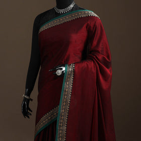 Mercerised cotton dharwad saree with thread border 19