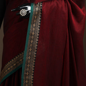 Mercerised cotton dharwad saree with thread border 19