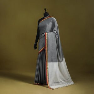 Mercerised cotton dharwad saree with thread border 20