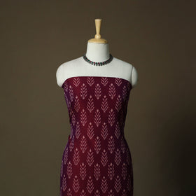 Handloom mercerised cotton pochampally ikat 2pc unstitched