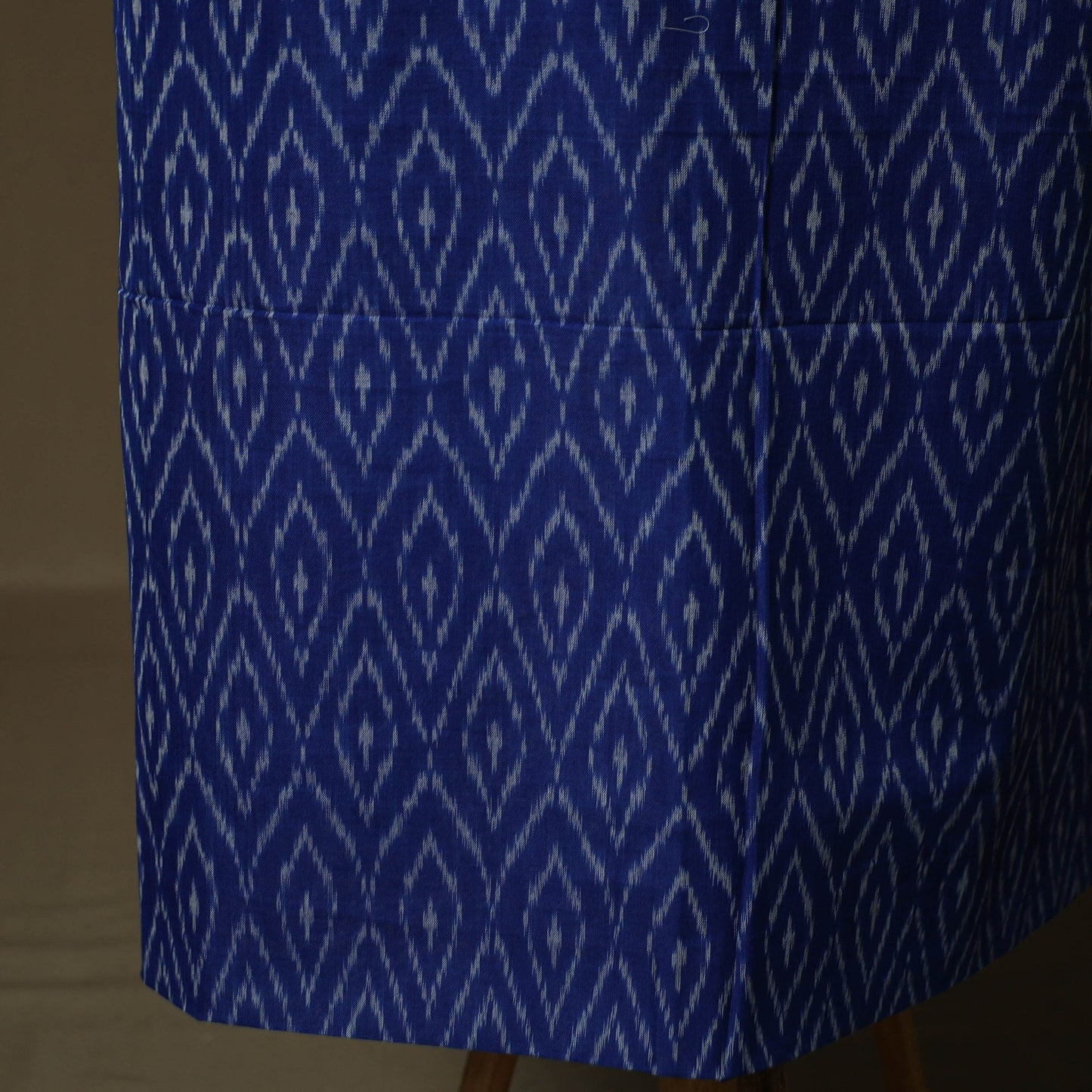 Handloom mercerised cotton pochampally ikat 2pc unstitched