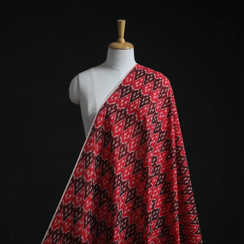 Mercerised cotton pochampally ikat fabric 07 - handcrafted