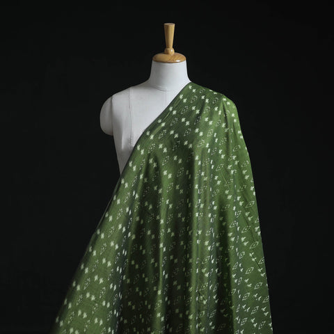 Mercerised cotton pochampally ikat fabric 11 - handcrafted