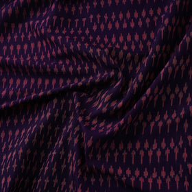 Mercerised cotton pochampally ikat fabric 13 - handcrafted