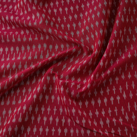 Mercerised cotton pochampally ikat fabric 14 - handcrafted