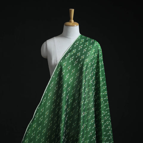 Mercerised cotton pochampally ikat fabric 14 - handcrafted