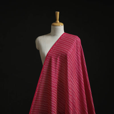 Mercerised cotton pochampally ikat fabric 14 - handcrafted