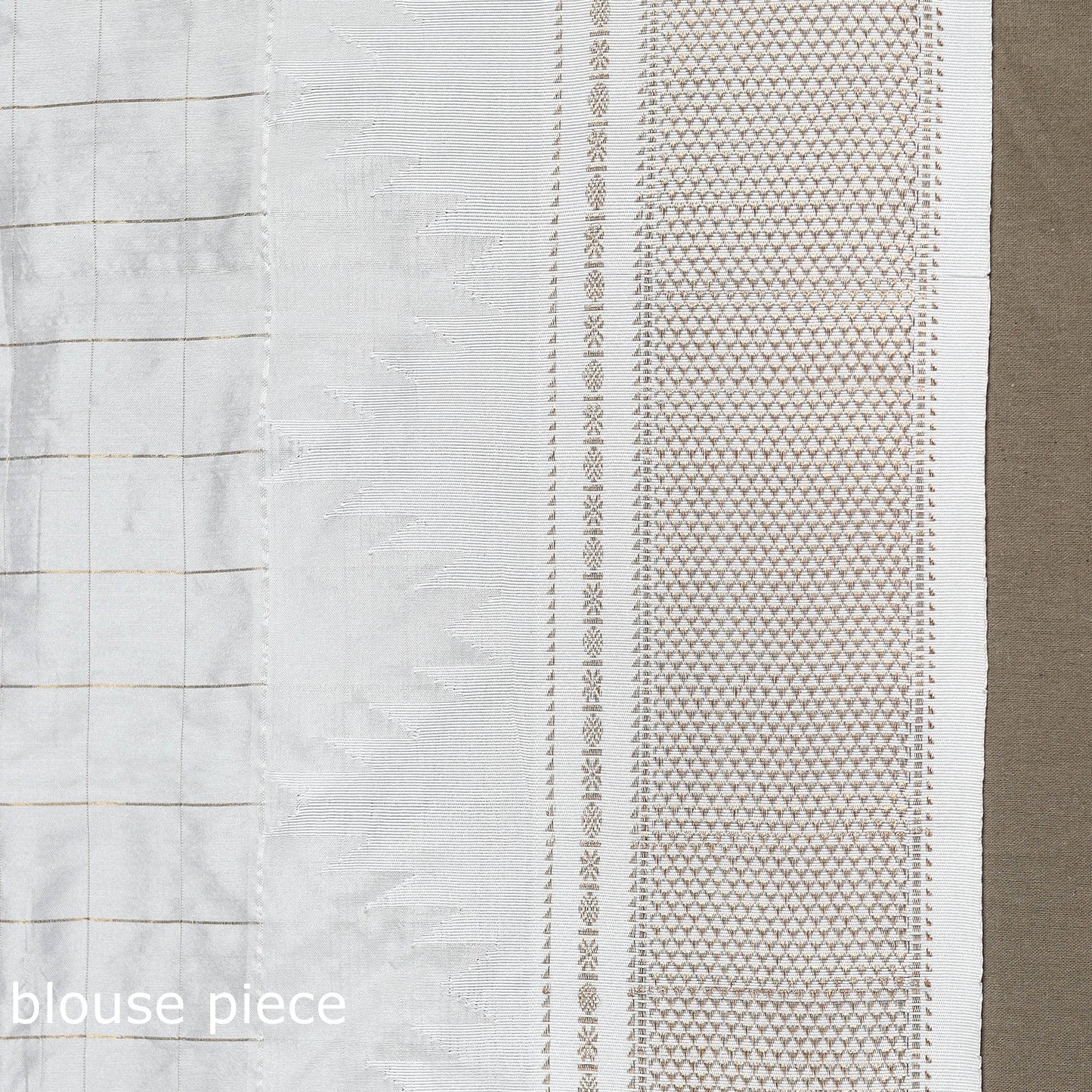 Mercerized cotton gadwal checks ilkal saree with temple