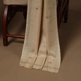 Merino wool hand embroidery 3pc unstitched dress material