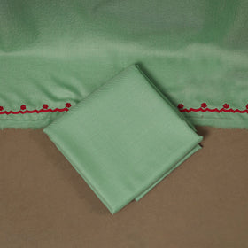 Merino wool hand embroidery 3pc unstitched dress material