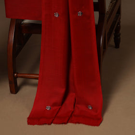 Merino wool hand embroidery 3pc unstitched dress material