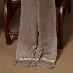 Merino wool hand embroidery 3pc unstitched dress material