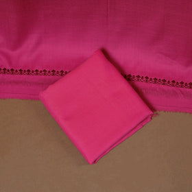 Merino wool hand embroidery 3pc unstitched dress material