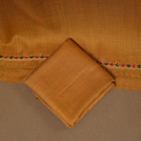 Merino wool hand embroidery 3pc unstitched dress material