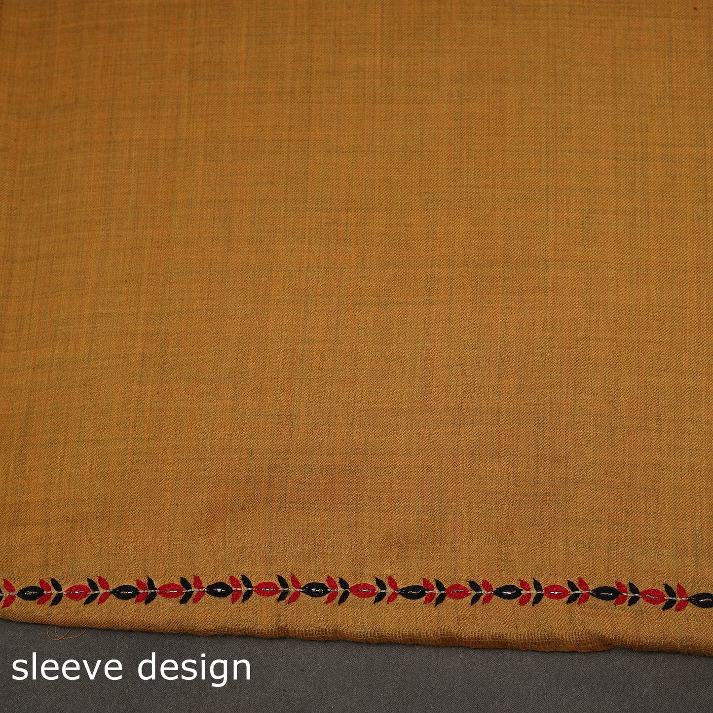 Merino wool hand embroidery 3pc unstitched dress material