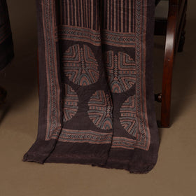 Merino wool natural dyed hand 3pc unstitched dress material