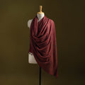 Merino wool natural dyed handwoven hand shawl 06