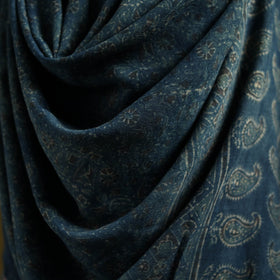 Merino wool natural dyed handwoven hand shawl 12