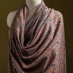 Merino wool natural dyed handwoven hand shawl 17