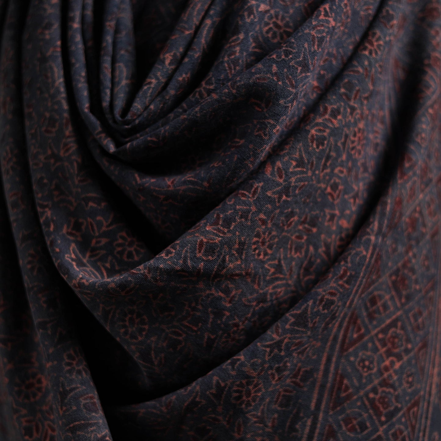 Merino wool natural dyed handwoven hand shawl 18