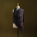 Merino wool natural dyed handwoven hand shawl 20