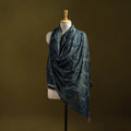 Merino wool natural dyed handwoven hand shawl 21