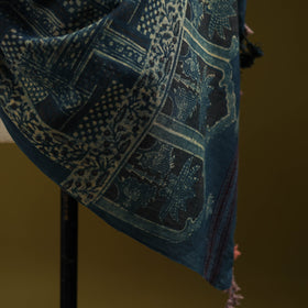 Merino wool natural dyed handwoven hand shawl 21