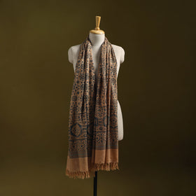 Merino wool natural dyed handwoven hand shawl 23